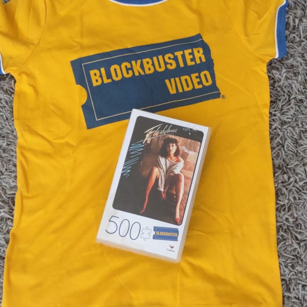 Blockbuster 500-piece Flashdance movie puzzle new Retro 80's Gift Flash Dance